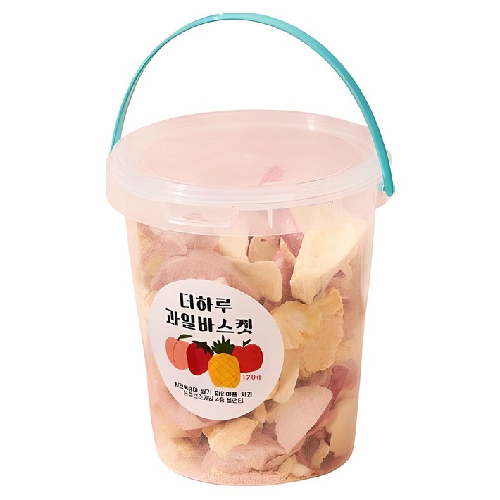 THEHARU 과일바스켓 동결건조과일칩 4종 블랜딩, 120g, 1개 THEHARU 과일바스켓 동결건조과일칩 4종 블랜딩, 120g, 1개