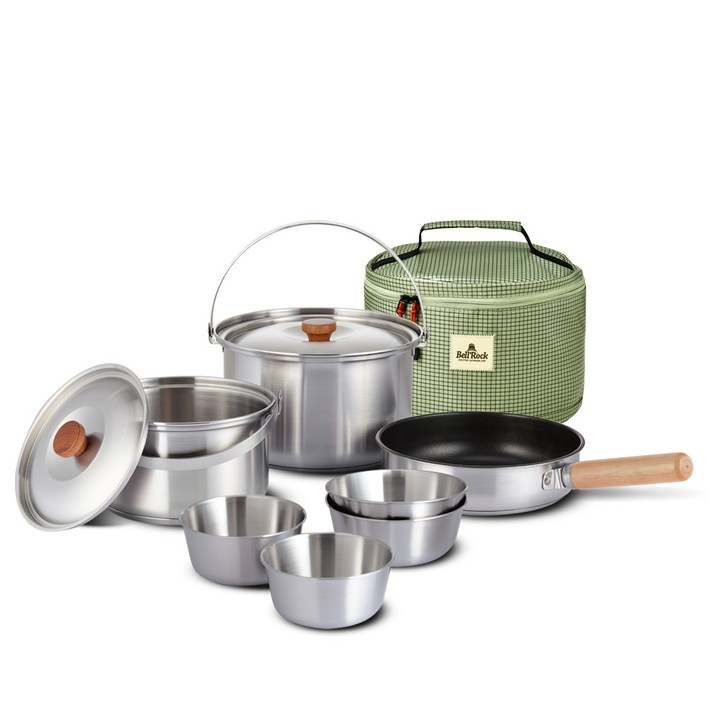 벨락 S9 코펠 코팅팬 세트  전용가방