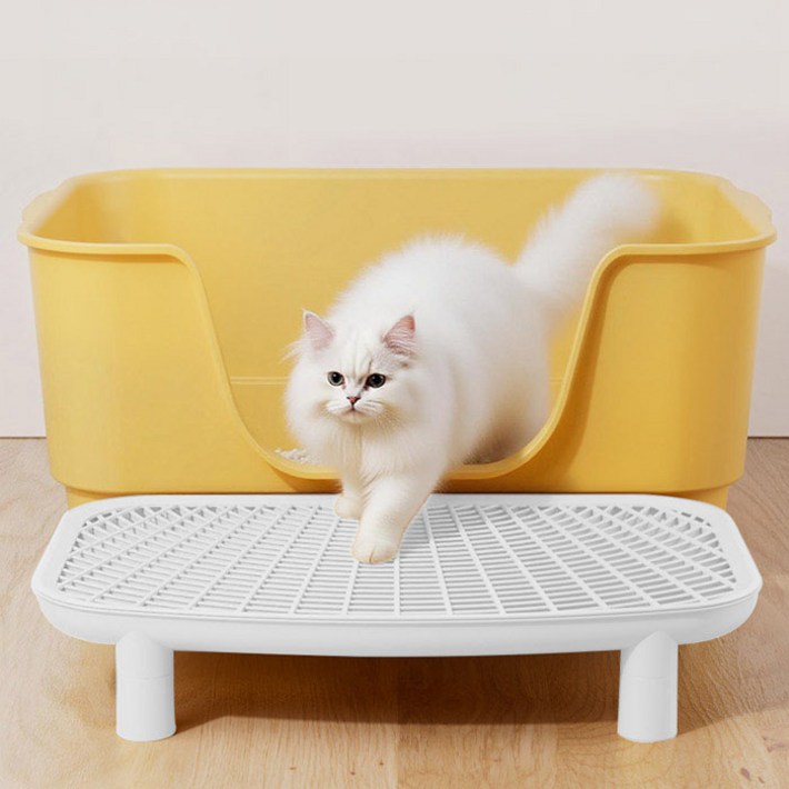 딩동펫 고양이 높이조절 사막화방지 모래발판