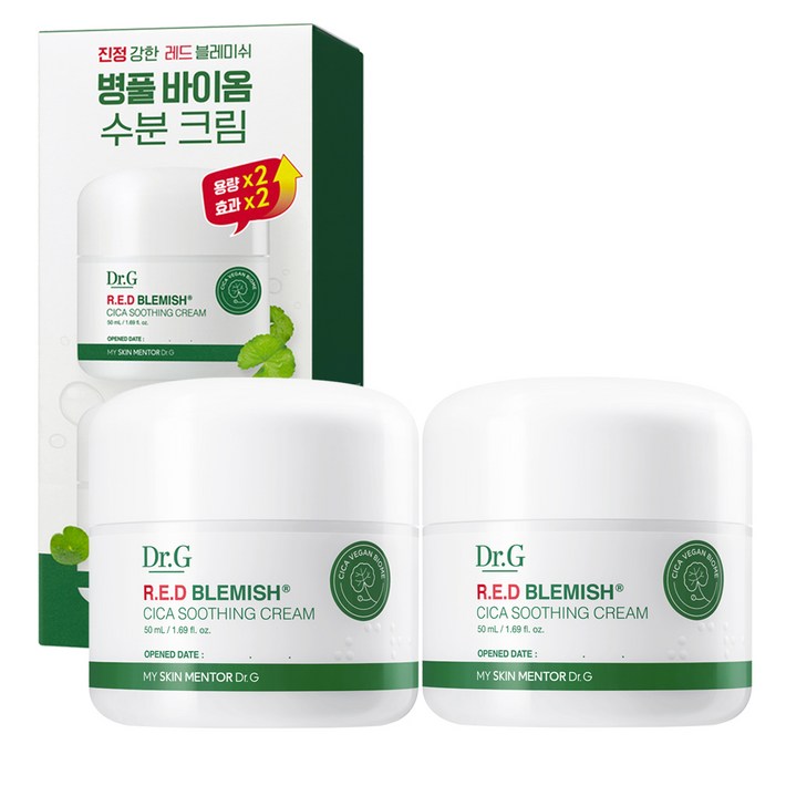 닥터지 레드 블레미쉬 시카 수딩 크림, 100ml, 1개 닥터지 레드 블레미쉬 시카 수딩 크림, 100ml, 1개