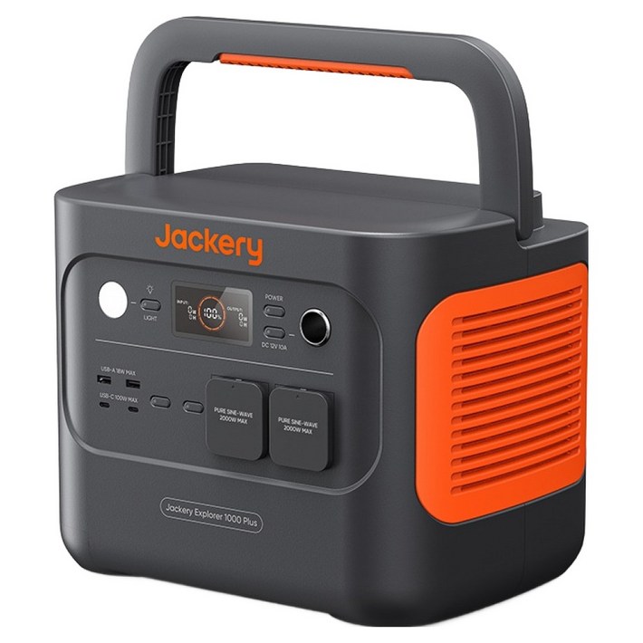잭커리 1000Plus 인산철 차박 캠핑용 올인원 파워뱅크 혼합색상 JE1000C, 1개입, 1개, JE1000C, 블랙
