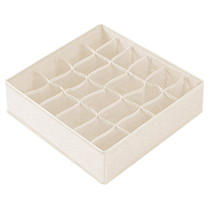 라라공방 접이식 패브릭 양말 정리 보관함