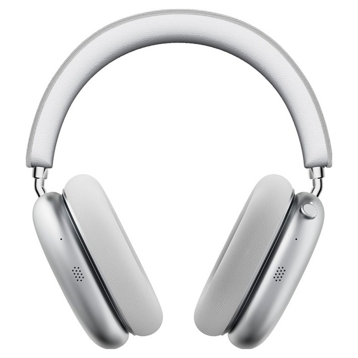 브리츠 노이즈 캔슬링 무선 블루투스 헤드폰, MAX30BT, 메탈릭 실버, 70시간