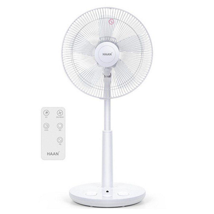 한경희이지라이프 초미세풍 발터치 리모컨 선풍기 HAANHDC230