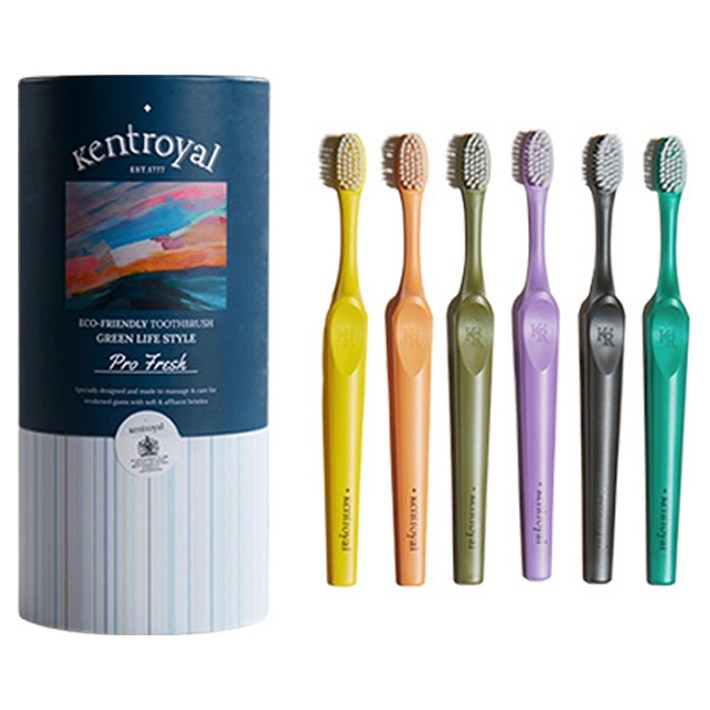 켄트로얄 프로 프레쉬 초 극세모 칫솔