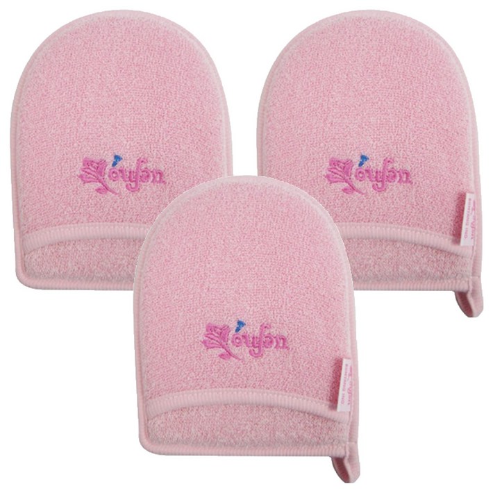 오션 컬러 스펀지 미용타올, 단일색상, 1개입, 3개