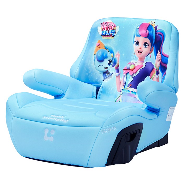 토드비 캐치 티니핑 코쿤 부스터 카시트 ISOFIX 분리형, 샤샤핑블루