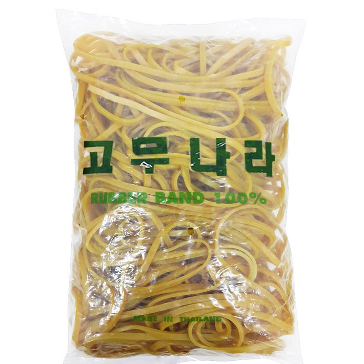 고무나라 고무밴드 1kg 150 x 5 mm