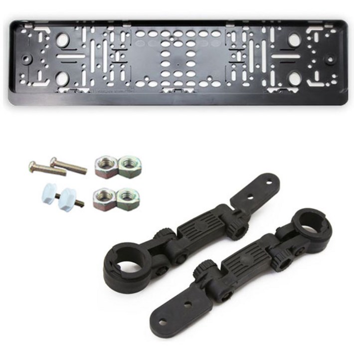 메이크스피드 자전거 보조번호판 거치대 세트