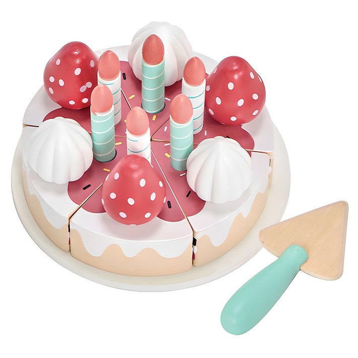 피에스타 원목 소꿉놀이 케이크 세트