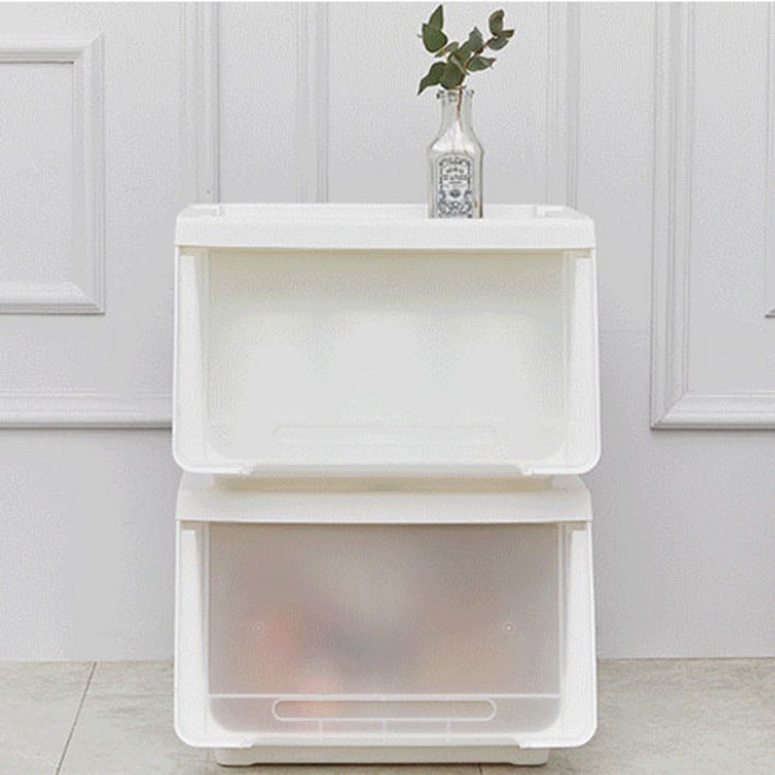 올유리빙 국내 제조 펠리컨 슬라이딩 다용도 수납 정리 리빙박스