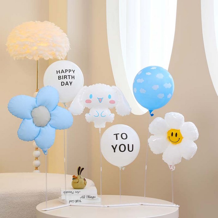 피앤비유니티 스탠드 생일축하프리핏 세트