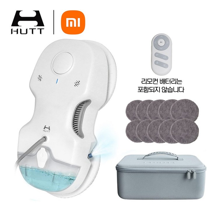 샤오미 HUTT 창문 로봇청소기 자동 분수 초강흡입력 +리필걸레세트, C65