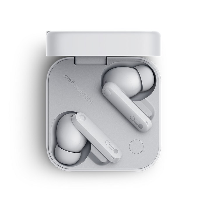 낫싱 CMF 버즈 프로2 노이즈캔슬링 블루투스 이어폰 멀티포인트 공간오디오 LDAC, 라이트 그레이