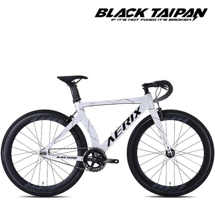 블랙타이판 경량 알루미늄 에어로 픽시자전거 카본림 카본포크 에릭스 700C, 1개, 165cm, 에릭스 510 화이트 조립사은품F고정기어
