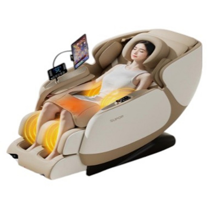핑크바울몰 프리미엄 고급 전신안마기의자 마사지기 안마베드  누워서 가정용 침대형 효도선물