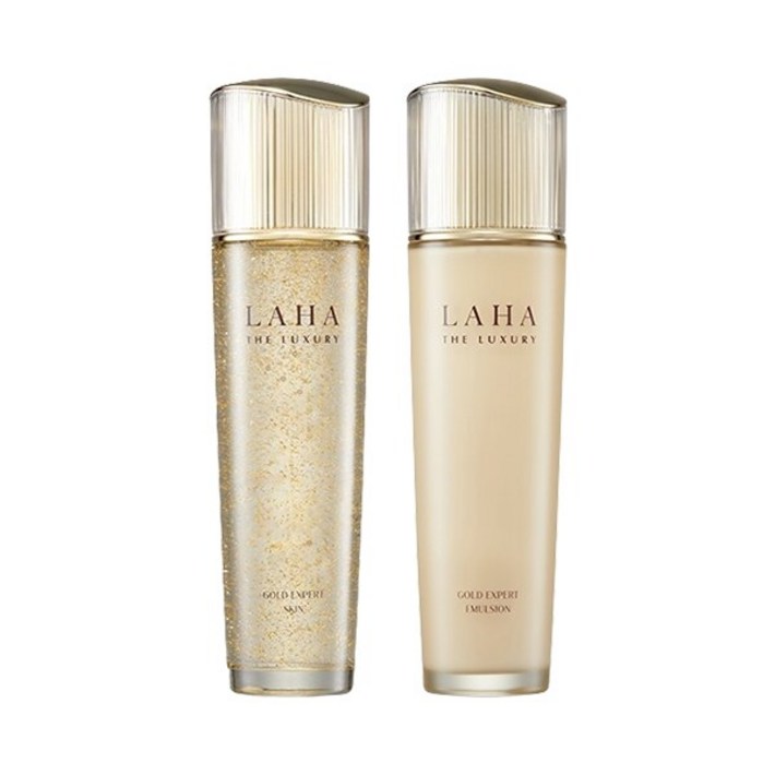 이자녹스 라하 더 럭셔리 골드 엑스퍼트 스킨 150ml   에멀전 150ml