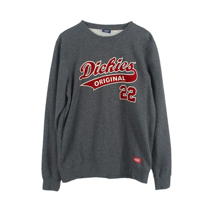 디키즈 MEN  L 코튼 폴리 로고 맨투맨