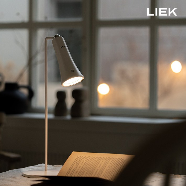 4in1 리에크 멀티라이트 스탠드 집게 북라이트 독서등 휴대용 LED 공부등 무드등