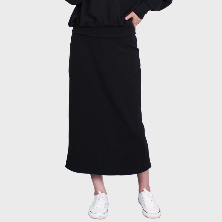 M4XL 빅사이즈 리버풀 스커트 롱치마 H라인스커트 롱스커트국내생산