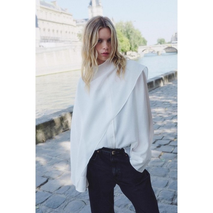 케이프 블라우스 1308246