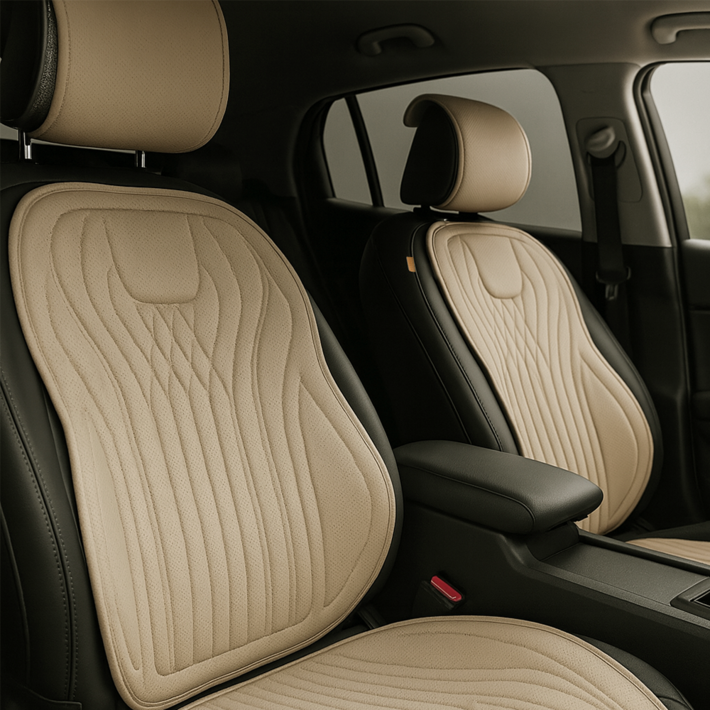 블루홀스 차량용 시트 풀커버 세트, 1개, 샌드 베이지