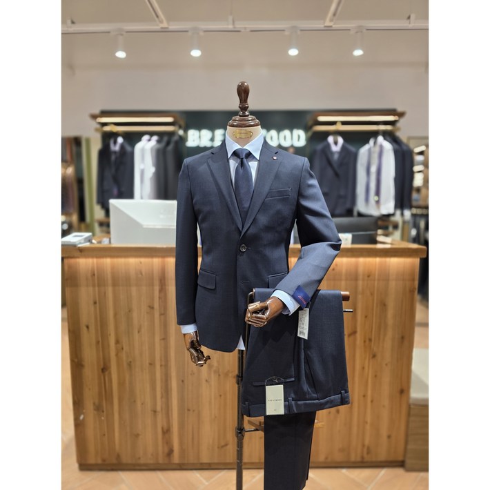 코오롱 브렌우드 울 블렌디드 슬림 슈트 수트 정장 양복 세트 춘하정장 봄여름정장 비즈니스 SS26 BRFFS26241 NYX