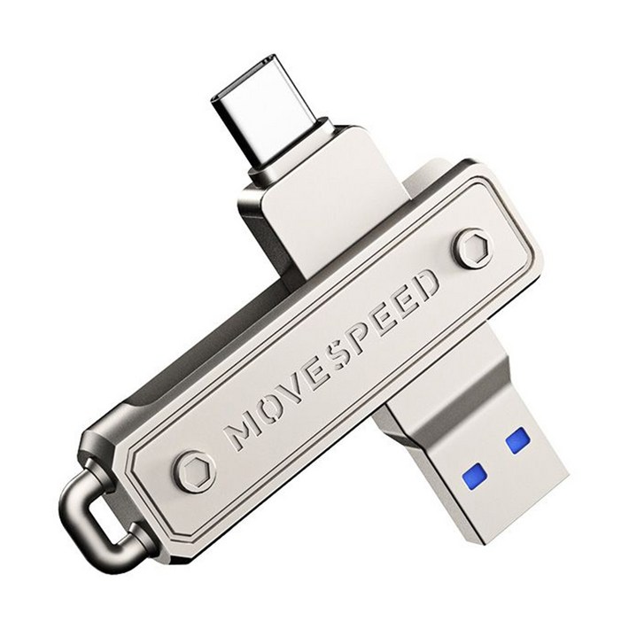 MOVESPEED YSULJ 150MBs USB 3.2 Gen 1 C타입 듀얼 인터페이스 플래시 드라이브, 1개, 64GB