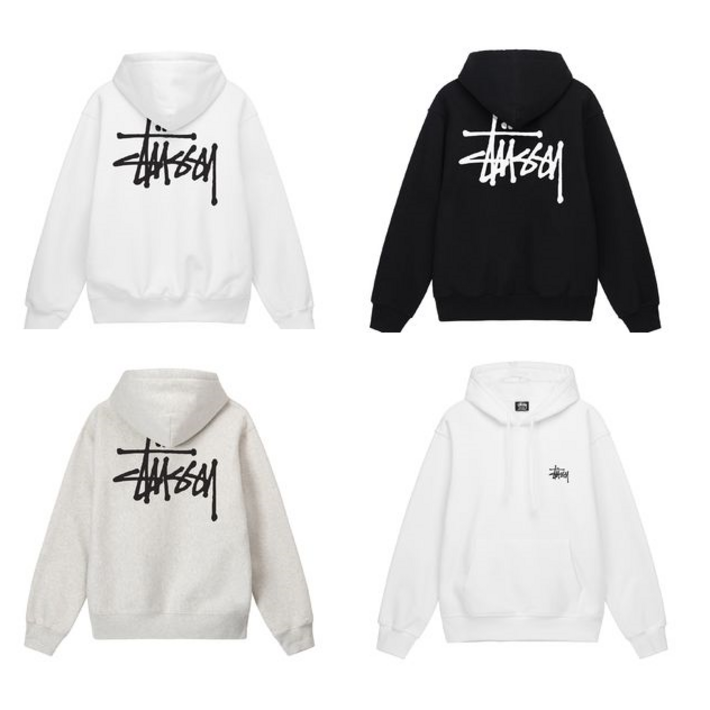 스투시 베이직 긴팔 후드티 1925000