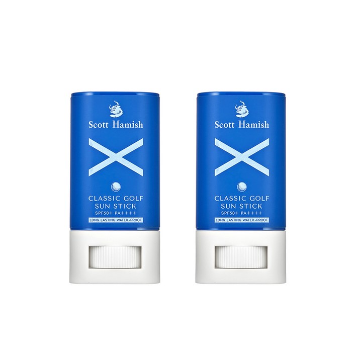 스콧해미쉬 클래식 골프 선스틱 SPF50 PA, 18.5g, 2개