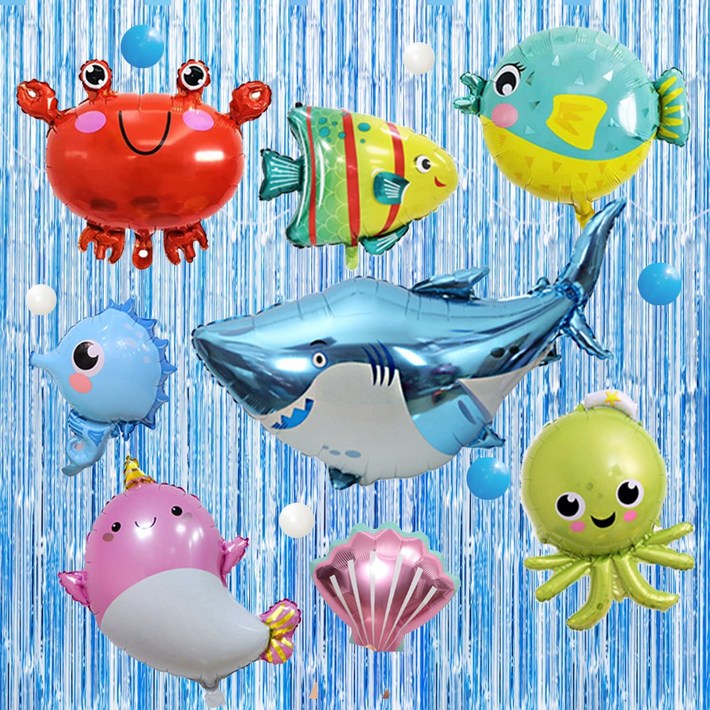 여름 포토존 바다 풍선 여름캠프 환경구성 물놀이 행사