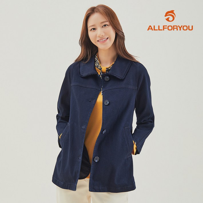 올포유 여성 술장식 데님 자켓 ALKKK8211915