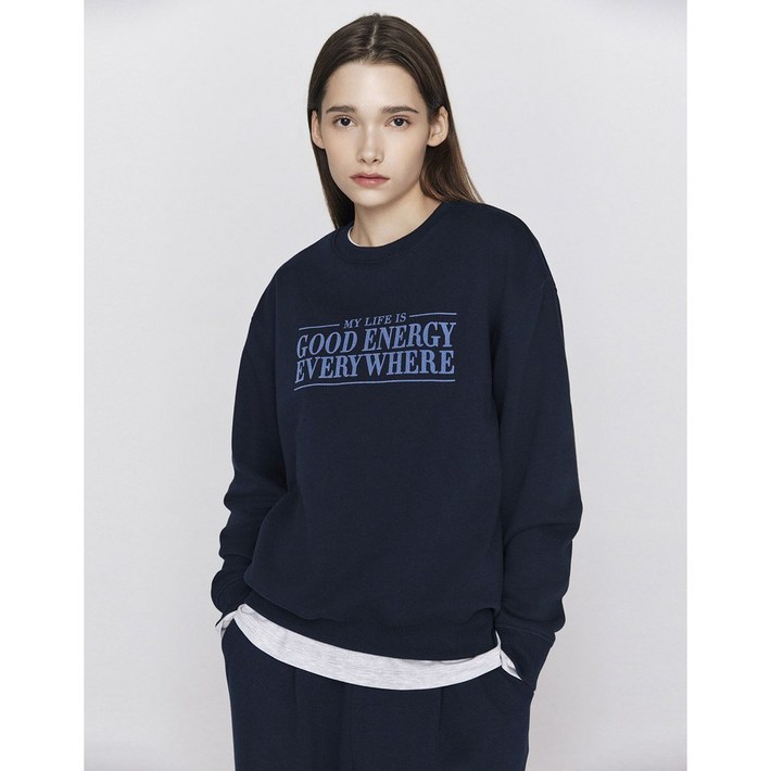 지오다노NEW 노정의여자 기모 프린트맨투맨굿에너지325930 9칼라