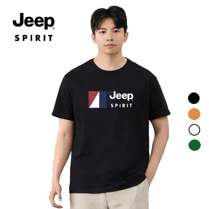 JEEP spirit 지프스피릿 반팔티셔츠 남성 여성 남자 여자 반팔티 면 T20219 JEEP spirit 지프스피릿 반팔티셔츠 남성 여성 남자 여자 반팔티 면 T20219