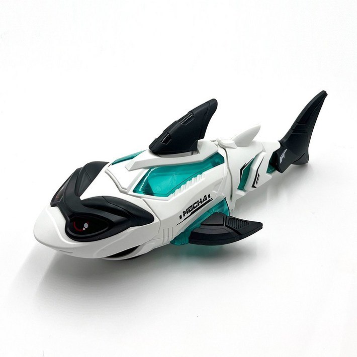 LED 신나는 멜로디 전동 움직이는 아기상어 로봇 장난감