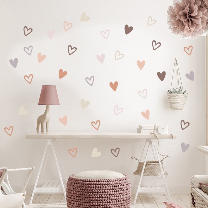 카무무 벽테코 스티커 아이방 포인트 꾸미기