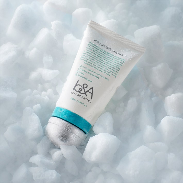 본사 공식몰 전속모델 김고은 PICK 비포앤애프터 아이스리프팅크림 120ml 대용량 사용즉시 5도 세계최초 영하27도에서 얼지않는 프리미엄 탄력열감케어 비포앤에프터, 1개, 120ml