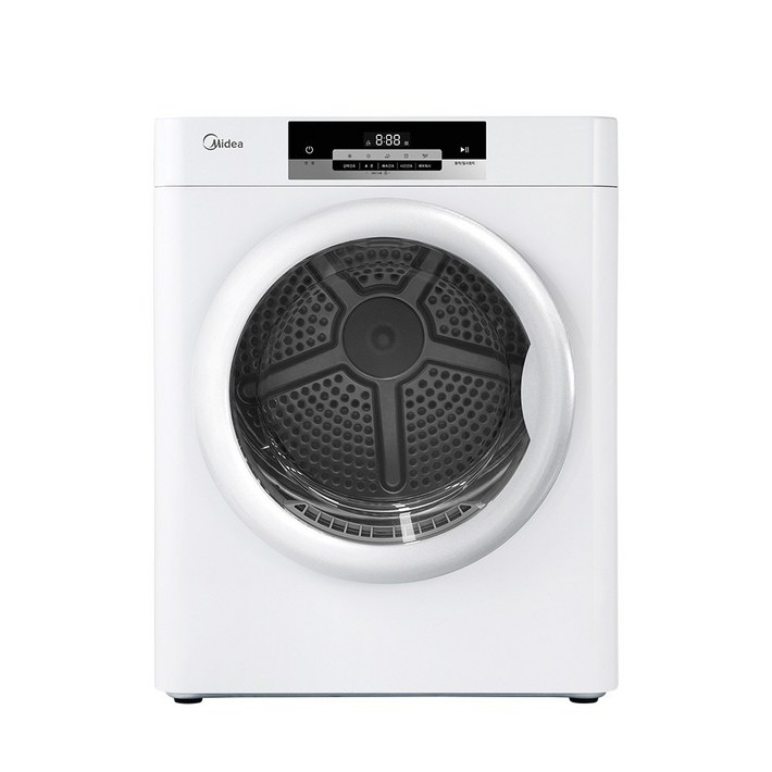 미디어 전기 건조기 MDH3TW 3kg 자가설치, MDH3TW, clear white
