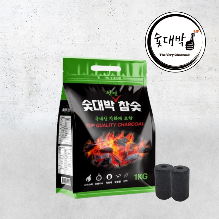 숯대박 바베큐참숯 1kg 착화제포함, 12개, 1kg 숯대박 바베큐참숯 1kg 착화제포함, 12개, 1kg