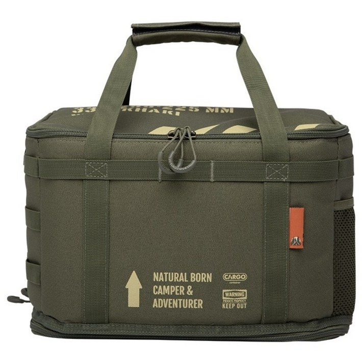 카고컨테이너 커스텀 백 M, 카키, 1개