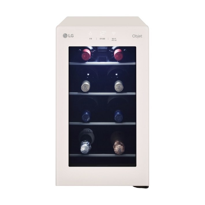 LG전자 W0082GBE 디오스 오브제컬렉션 와인셀러 8병 베이지