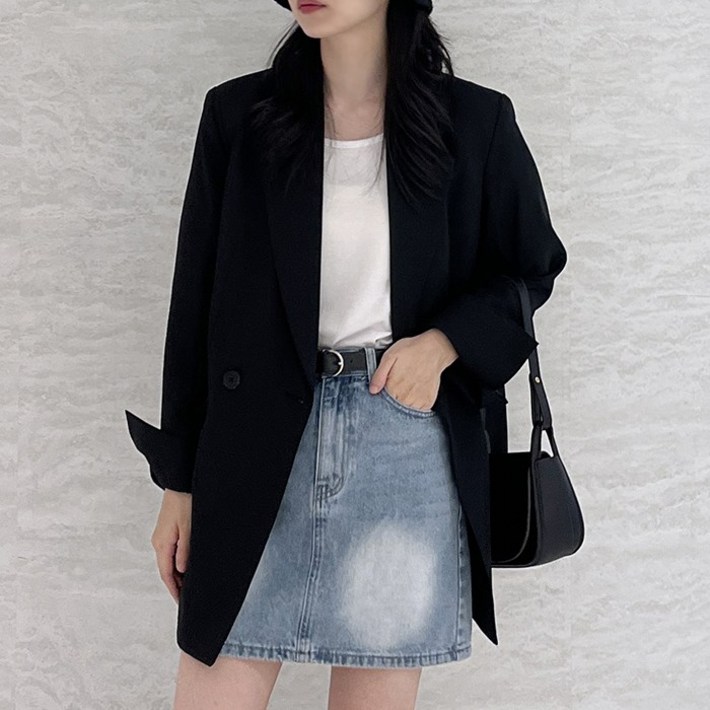 초특가 고퀄리티국내 자체 제작당일 발송 더블 원버튼 자켓