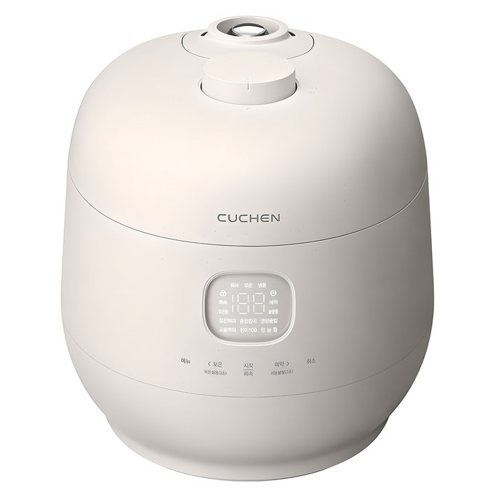 10 환급가전 쿠첸 브레인 IH 전기압력밥솥 6인용, CRHTWK0670W, WHITE
