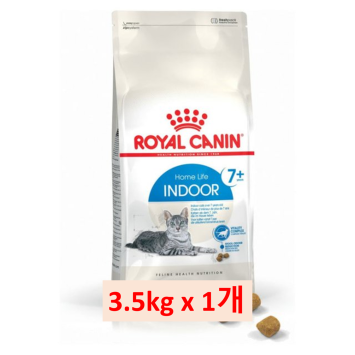 로얄캐닌 인도어 고양이사료 2kg, 1개, 3.5kg 로얄캐닌 인도어 고양이사료 2kg, 1개, 3.5kg