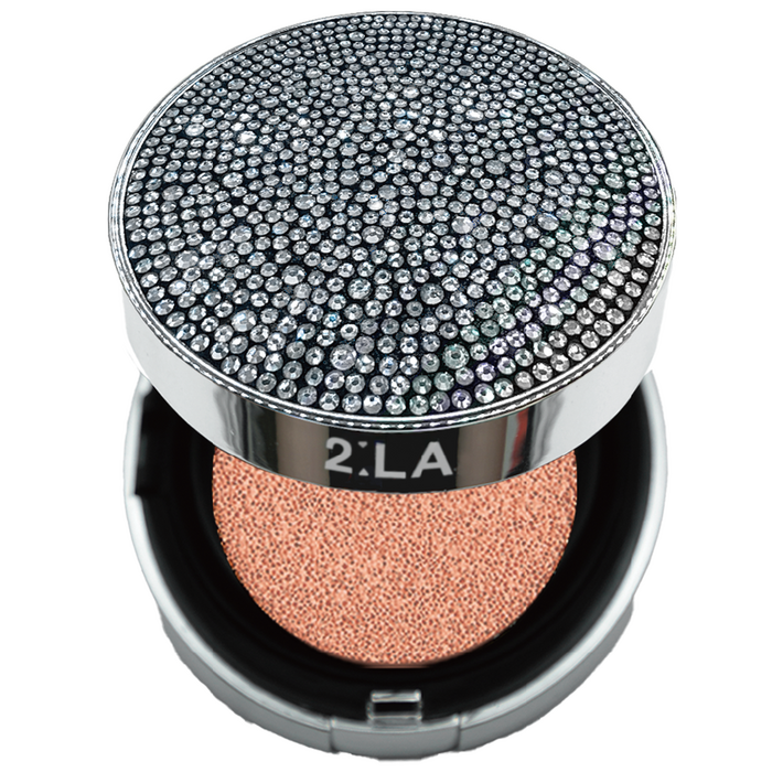 면세점 브랜드 투라 토닝 블랙 쿠션 팩트, 1개, 실버 크리스탈 23호