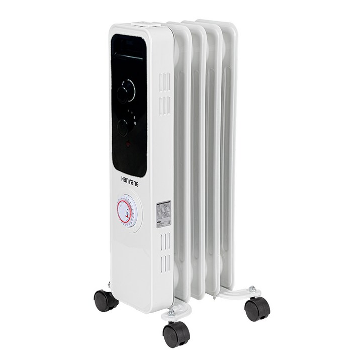 본사공식 한양테크 타이머 전기 라디에이터 5핀7핀9핀11핀15핀 동파방지 가정용 업소용, 타이머 라디에이터 5핀블랙 HY05P