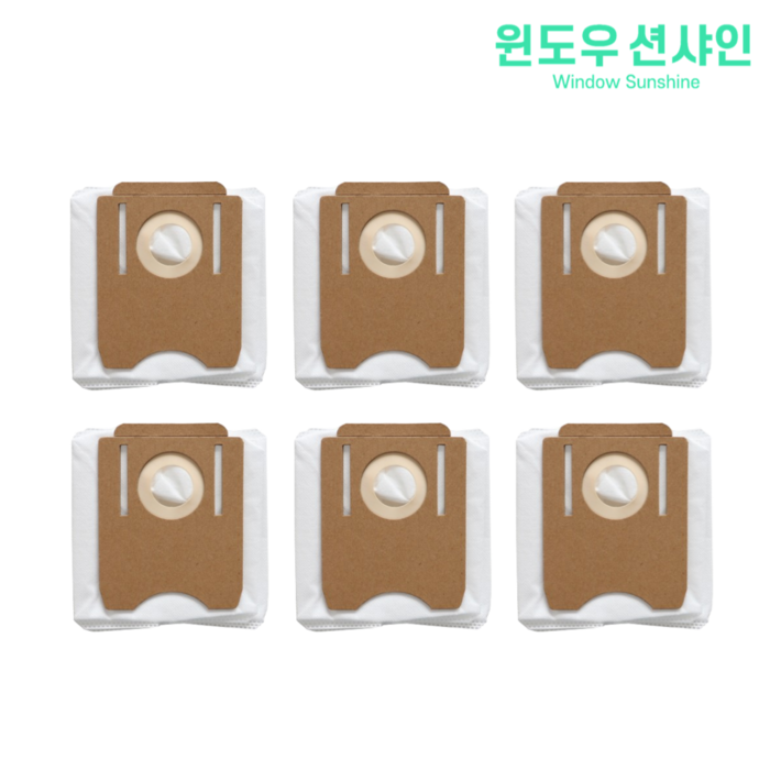 호환 윈도우션샤인 클리엔 T24 미디어 S8 로봇청소기 더스트백 먼지봉투 소모품