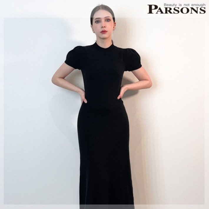 파슨스 Puff Knit Dress [PBPS3NO01]
