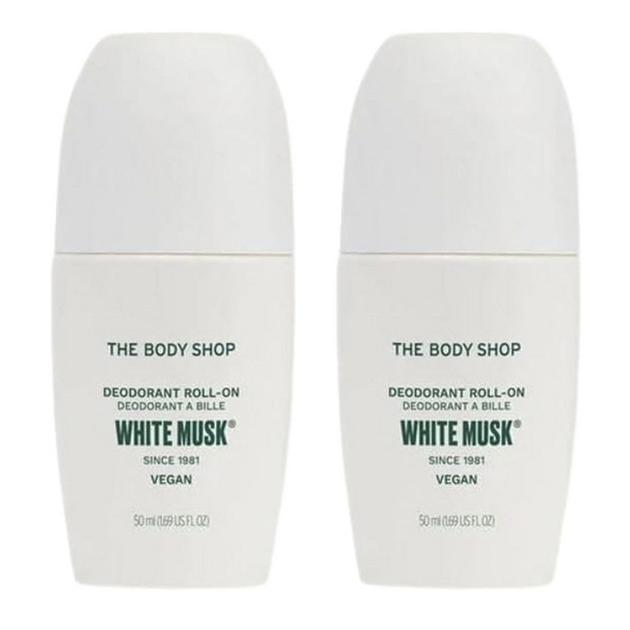 더바디샵 화이트 머스크 데오드란트 롤온 비건