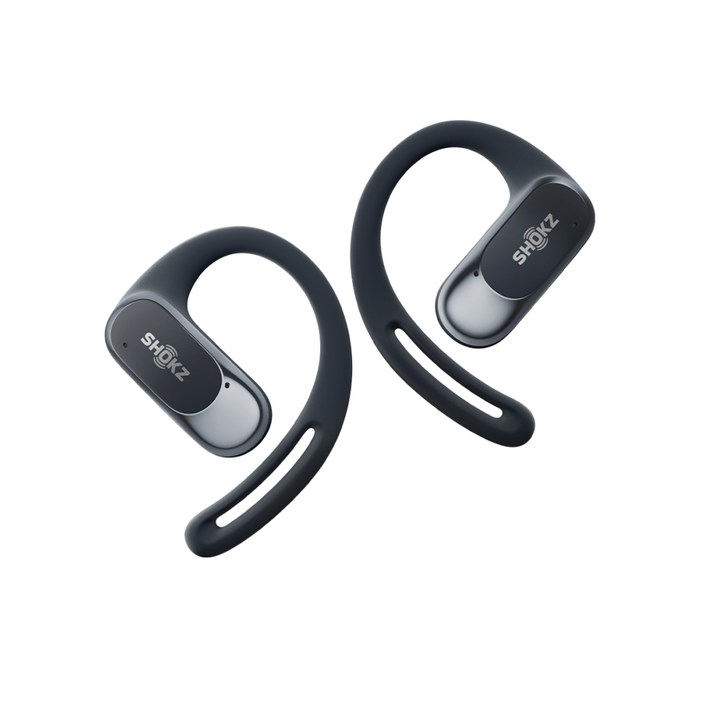 샥즈 신제품 쿠팡세트 국내 정품 샥즈 Shokz OpenFit Air T511 오픈핏 에어 블루투스 무선 오픈형 이어폰  증품파우치, 블랙BK